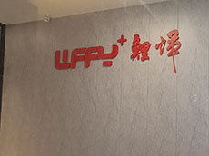 生態木形象墻裝修效果圖_生態板背景墻
