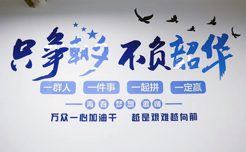 廈門巨鷺集團(tuán)財(cái)務(wù)公司文化背景墻圖片