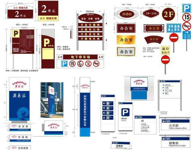工廠標識導視系統