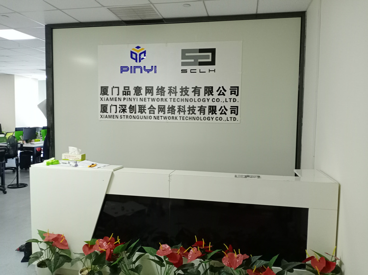 公司前臺鋁塑板logo墻設(shè)計、公司前臺鋁塑板形象墻制作