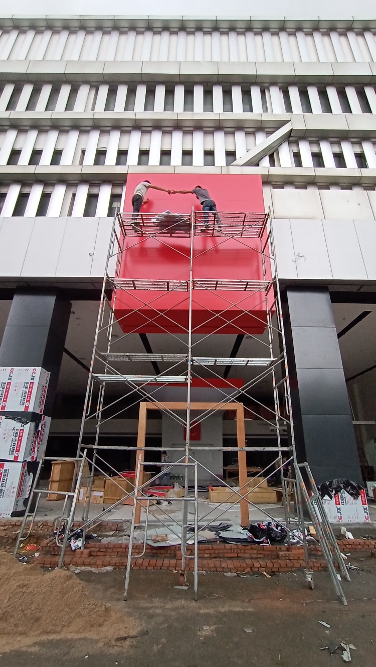 汽車4s連鎖店招牌標(biāo)識標(biāo)牌